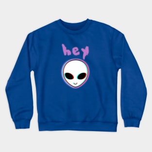 Alien  welcomes you in area 51 Crewneck Sweatshirt